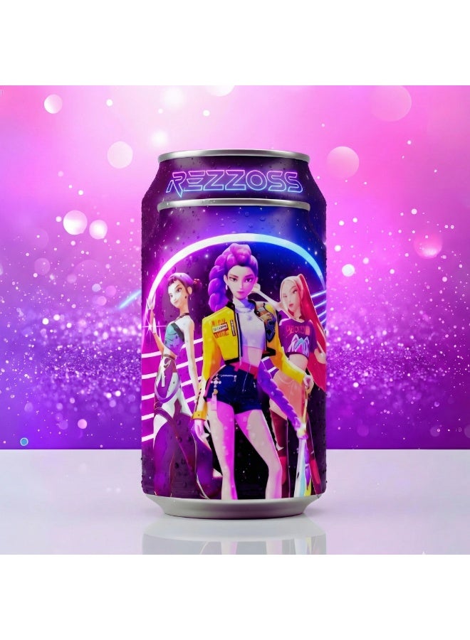 REZZOSS K-Pop Huntrix Girls Soda Can Surprise Doll – 12oz Pop Up Blind Box Toy with Anime Idol Figure | Demon Hunter Character Inside | Collectible Party Favor & Birthday Eid Ramadan Gift for Girls & Teens - Image 1
